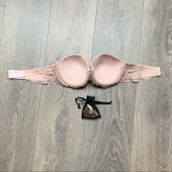 Victoria’s Secret Dream Angels Multi Way Bra Nude Strapless Size 32C - Picture 10 of 13